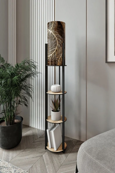 messer RADIANTE YUVARLAK RAFLI LAMBADER SAFİR MEŞE