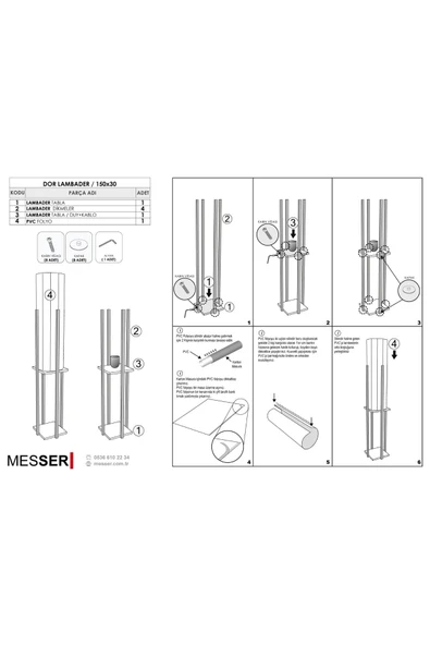 Solingen Messer Messer Black Dor Lambader - 3