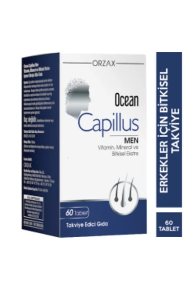 STD Orzax Ocean Capillus Men 60 Tablet ( TEKLİDİR )