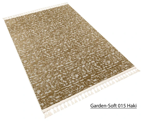 Decoser Garden Koleksiyonu Dokuma Halı DH015 Haki