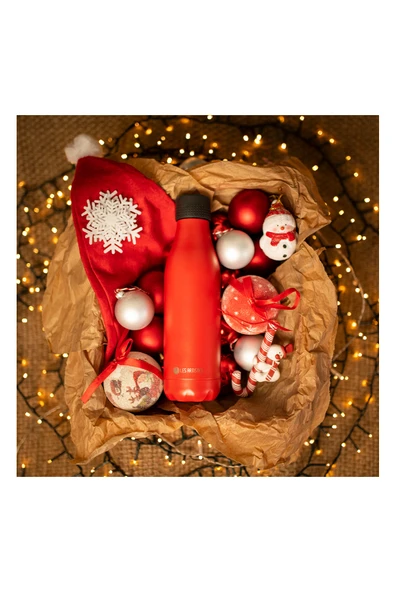 Les Artistes Paris Isı Yalıtımlı Çelik Termos 500ml Rouge  Kırmızı 500 ML - 2