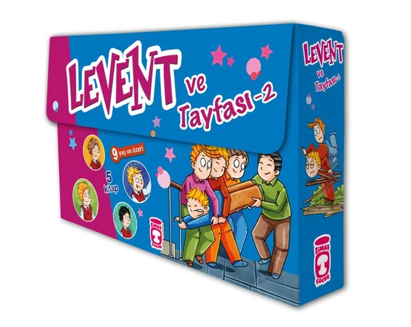 Levent ve Tayfası 2 Set - (5 Kitap) MUSTAFA ORAKÇI