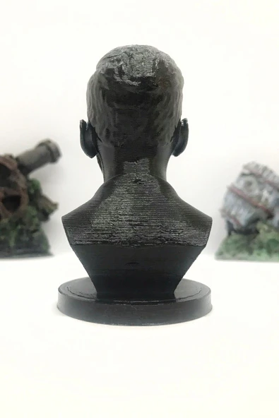 TatuCraft Lionel Messi Büst 10cm - Siyah - 3