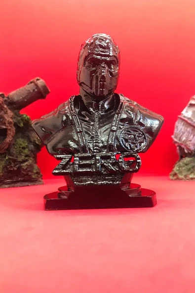 TatuCraft Mortal Kombat Büst 10cm - Siyah