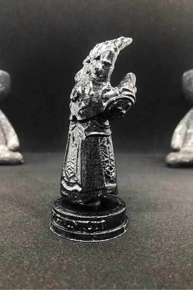 TatuCraft Marvel Thanos Eldiven Büst 10cm - Silver Efekt - 2