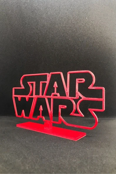 TatuCraft Star Wars 2d Figür - Kırmızı - 2