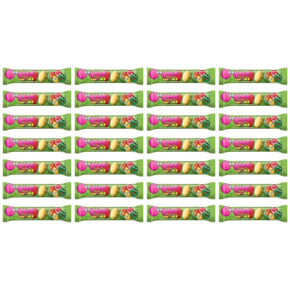 Big Babol Fruit Mix Toz Dolgulu Sakız 20 gr x 28 Adet