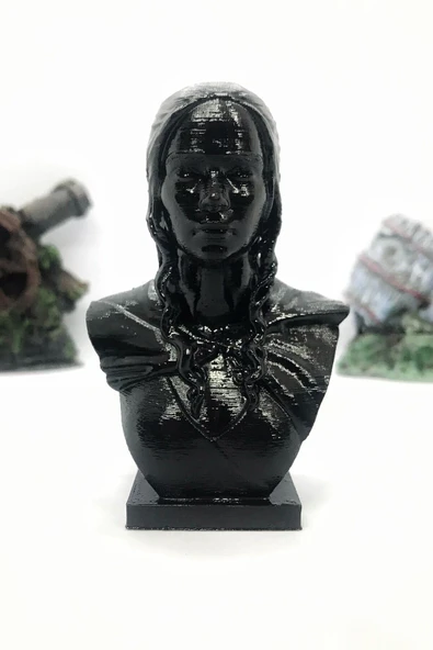 TatuCraft Game Of Thrones Khaleesi Büst 10cm - Siyah