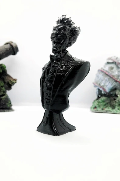 TatuCraft DC Joker Büst 10cm - Siyah - 2