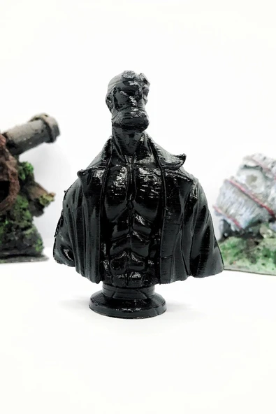 TatuCraft Hellboy Büst 10cm - Siyah