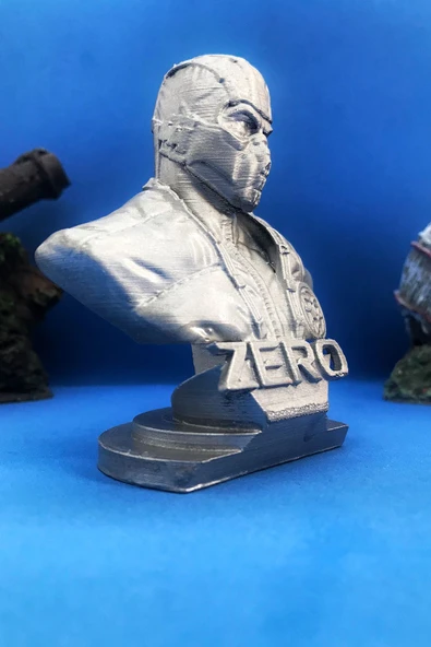 TatuCraft Mortal Kombat Sub-Zero Büst 10cm - Gri - 2