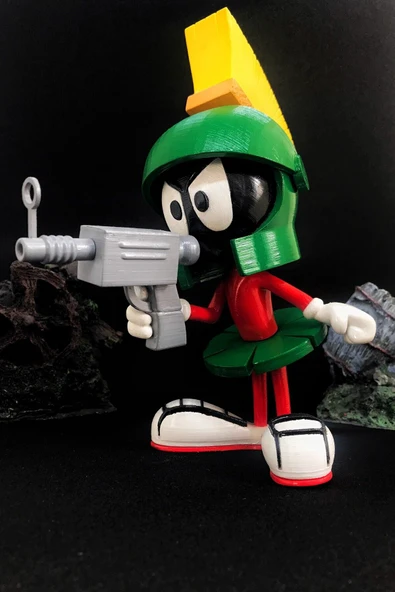 TatuCraft Looney Tunes Marvin Figür - 2