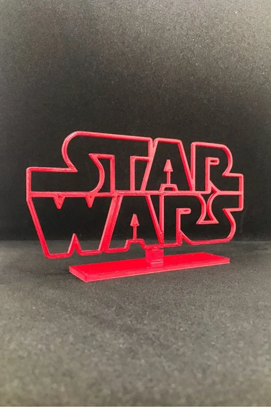 TatuCraft Star Wars 2d Figür - Kırmızı - 3