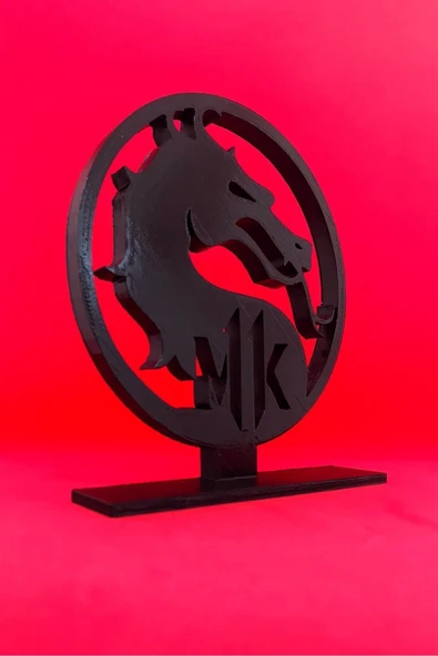 TatuCraft Mortal Kombat 2d Figür - Siyah - 2