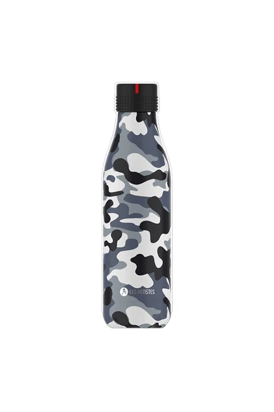 Les Artistes Paris Isı Yalıtımlı Çelik Termos 500ml Camouflage  500 ML Çok Renkli