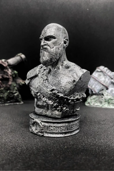 TatuCraft God Of War Kratos II Büst - 3
