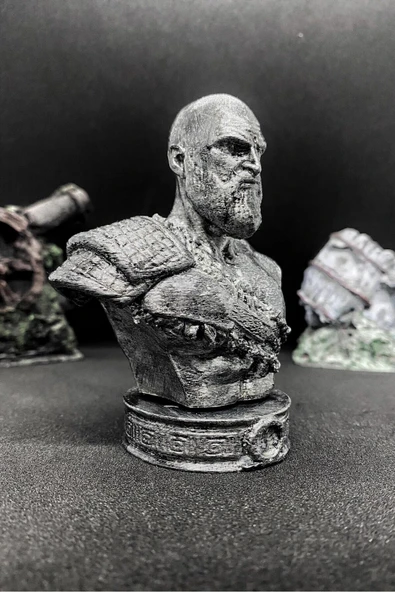 TatuCraft God Of War Kratos II Büst - 2