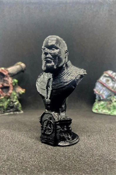 TatuCraft Marvel Avengers Thanos Büst 10cm - Siyah - 3