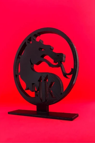 TatuCraft Mortal Kombat 2d Figür - Siyah - 3