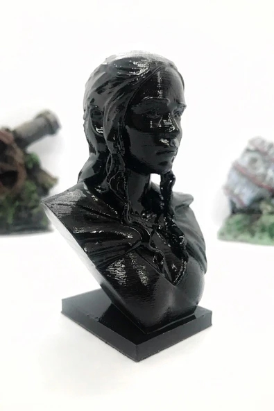 TatuCraft Game Of Thrones Khaleesi Büst 10cm - Siyah - 2