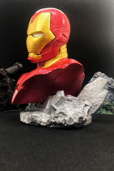 TatuCraft İron Man Büst - 2