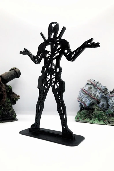 TatuCraft Marvel Deadpool 2D Figür - 2