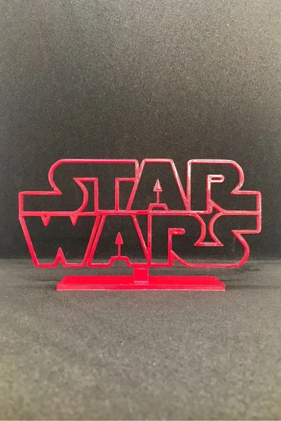 TatuCraft Star Wars 2d Figür - Kırmızı