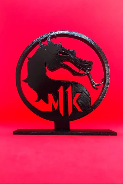 TatuCraft Mortal Kombat 2d Figür - Siyah