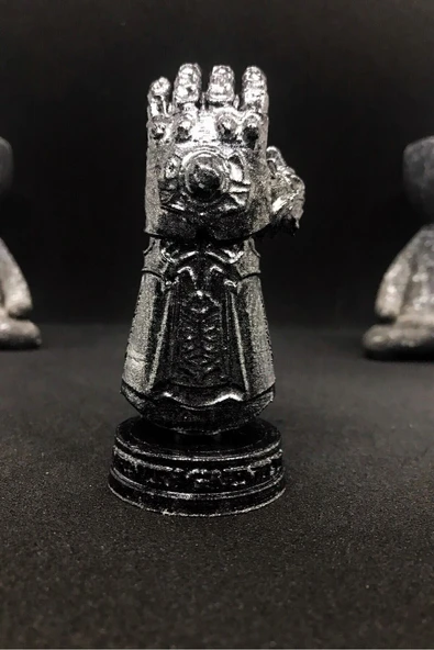 TatuCraft Marvel Thanos Eldiven Büst 10cm - Silver Efekt