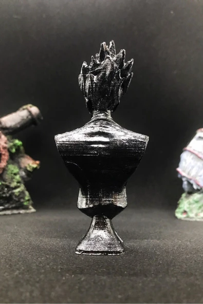 TatuCraft DC Joker Büst 10cm - Silver Efekt - 3