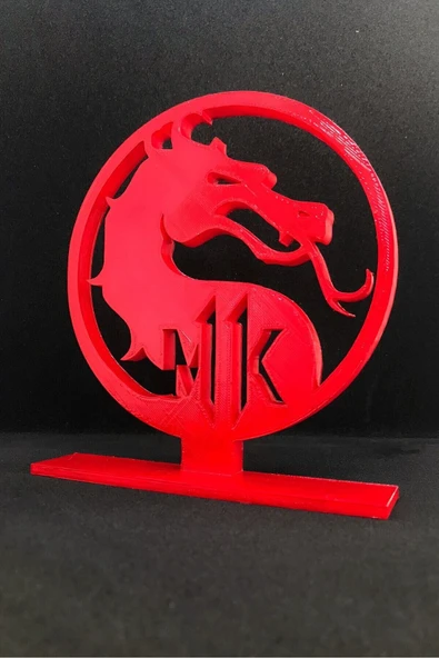 TatuCraft Mortal Kombat 2d Figür - Kırmızı - 3