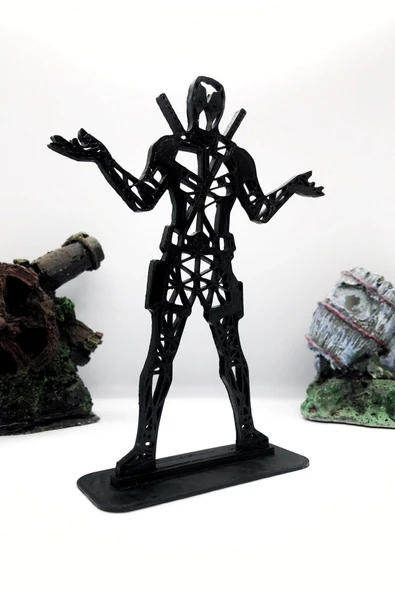 TatuCraft Marvel Deadpool 2D Figür - 3