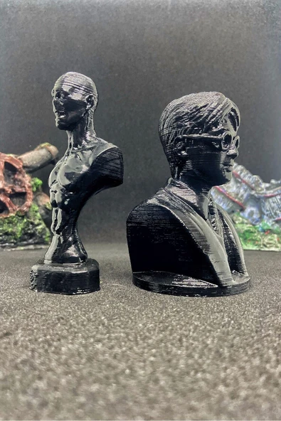 TatuCraft Harry Potter & Voldemort Büst 10cm - Siyah - 3