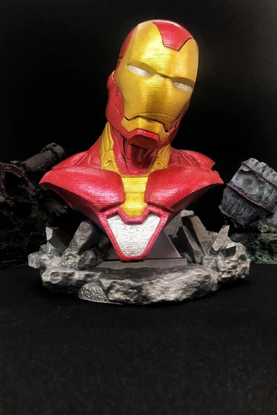 TatuCraft İron Man Büst