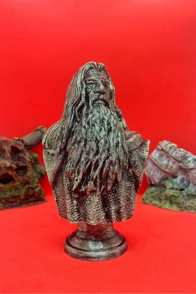 TatuCraft Yüzüklerin Efendisi LOTR Gandalf Büst - 2