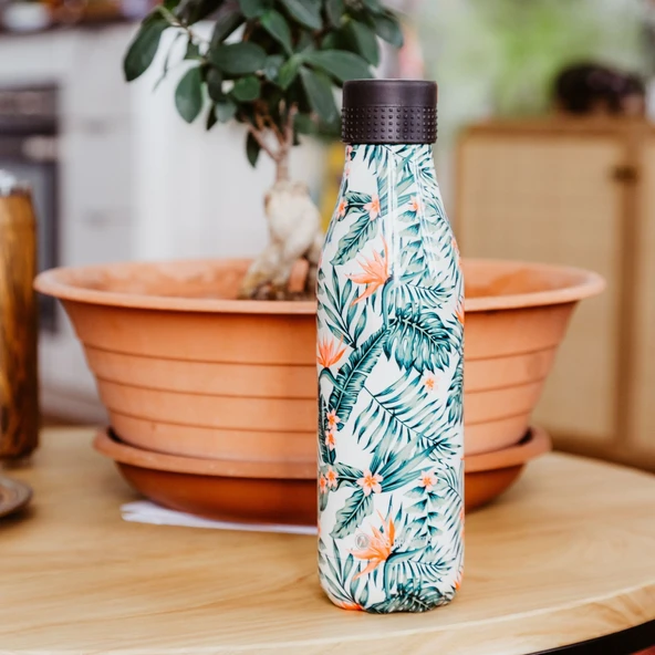 Les Artistes Paris Isı Yalıtımlı Çelik Termos 500ml Seychelles  Çok Renkli 500 ML - 10