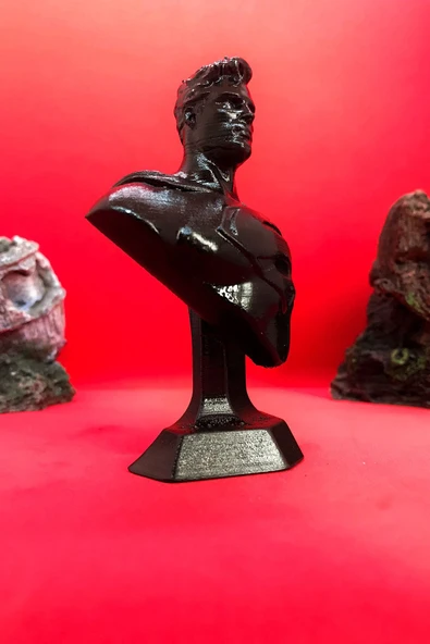 TatuCraft Superman Büst 10cm - Siyah - 2