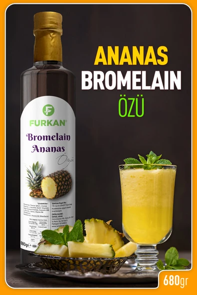 Bromelian Ananas Özü 680 gr - 3
