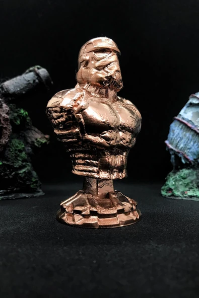 TatuCraft Star Wars Stormtrooper Büst 10cm - Bakır - 2
