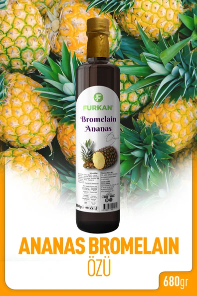 Bromelian Ananas Özü 680 gr