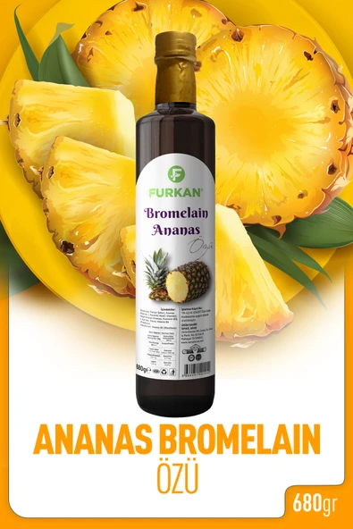 Bromelian Ananas Özü 680 gr - 2