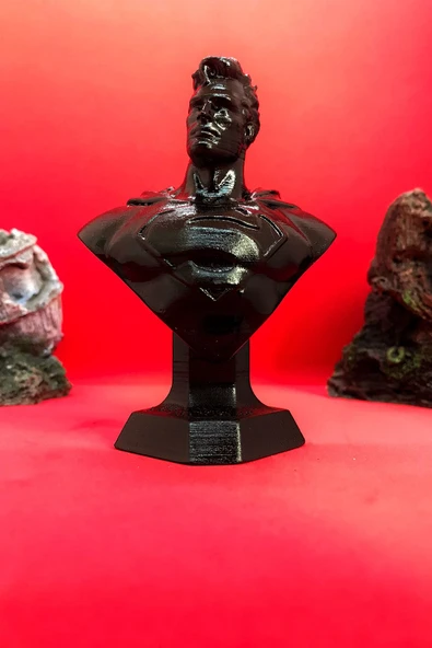 TatuCraft Superman Büst 10cm - Siyah