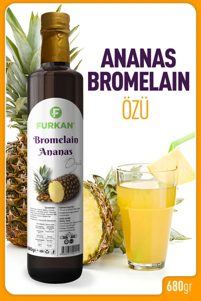 Bromelian Ananas Özü 680 gr - 4