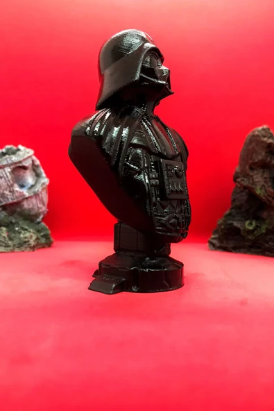TatuCraft Star Wars Darth Vader Büst 10cm - Siyah - 3