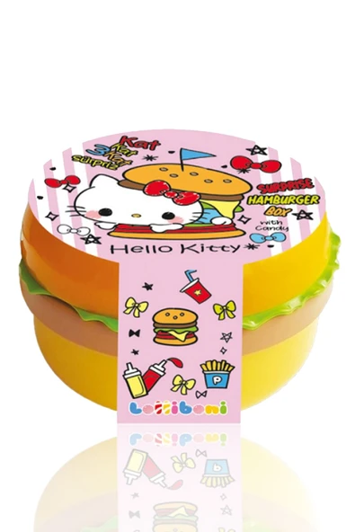 Hello Kitty Lisanslı Hello Kitty Hamburger Oyuncak