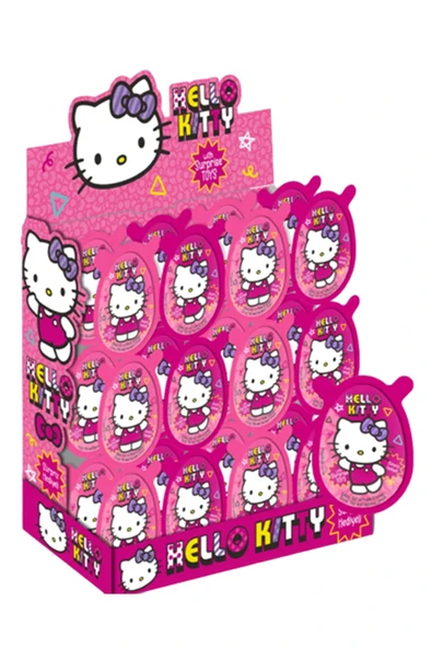 Hello Kitty Sürpriz Oyuncaklı Yumurta 17,5gr 24 Adet