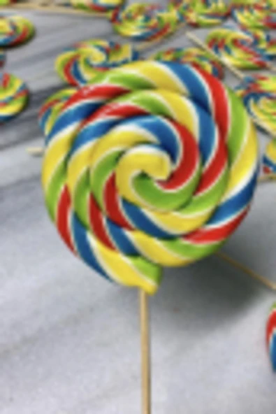 şekeyci Büyük Yuvarlak Çubuklu Lolipop 28 gr Sosyete Şekeri 10 Adet