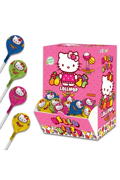 Lolliboni Hello Kitty ve PJ Masks Lolipop 100 adet