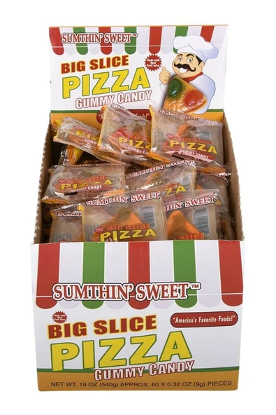 sumthin sweet Mini Pizza Jelibon 9gr 60 Adet - 3