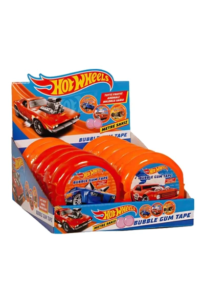 Hotwhells Hotwheels Metre Sakız 58gr 12 Adet